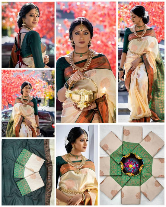 SOFT LICHI SILK 5003 Saree
